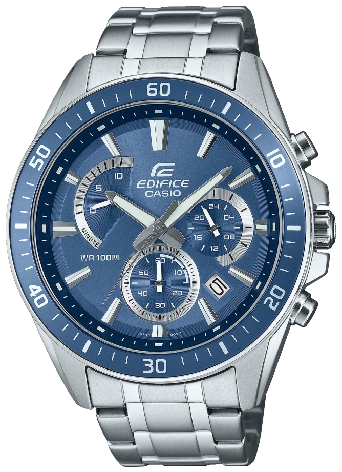 Casio Herreklokke EFR-552D-2AVUEF Edifice Blå/Stål Ø47 mm