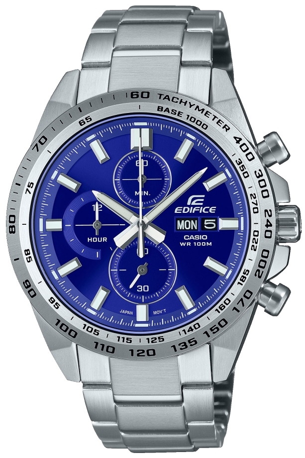 Casio Herreklokke EFR-574D-2AVUEF Edifice Sort/Stål Ø42.3 mm