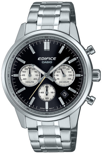 Casio Herreklokke EFR-575D-1AEF Edifice Sort/Stål Ø41 mm