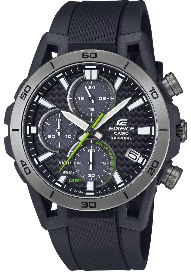 Casio Herreklokke EFS-S640PB-1AVUEF Edifice Grå/Stål Ø44.5 mm