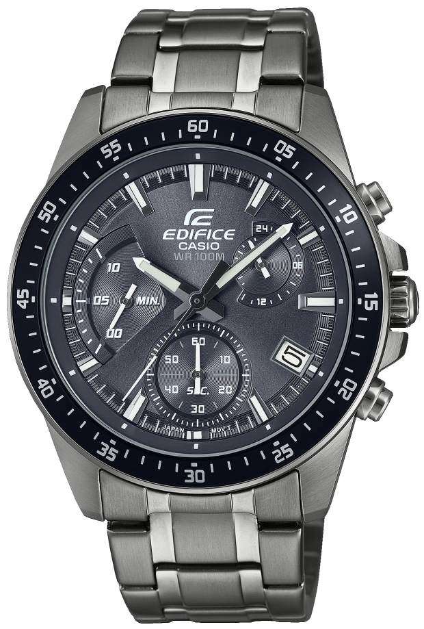Casio Herreklokke EFV-540DC-1CVUEF Edifice Grå/Stål Ø43.8 mm