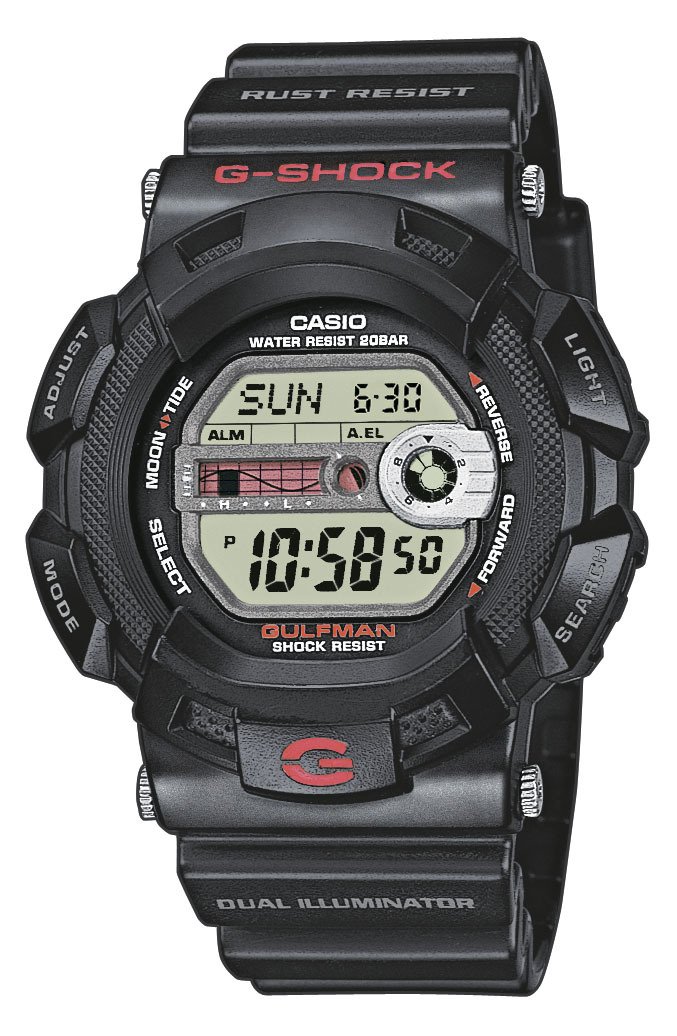 Casio G-Shock Herreklokke G-9100-1ER Resinplast Ø46 mm