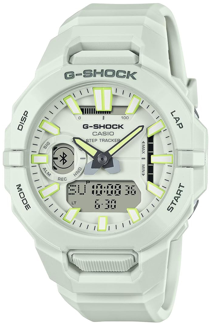 Casio Herreklokke GBA-950-7AER G-Shock Hvit/Gummi Ø44 mm