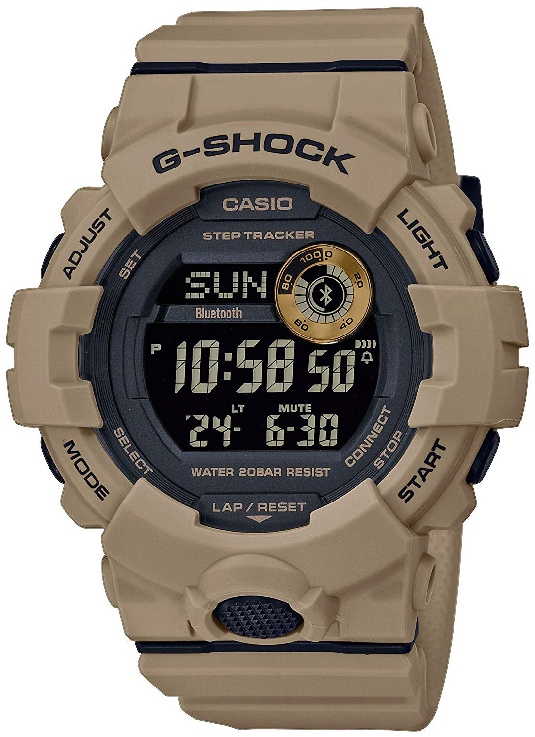 Casio G-Shock Herreklokke GBD-800UC-5ER LCD/Resinplast Ø49 mm - Casio