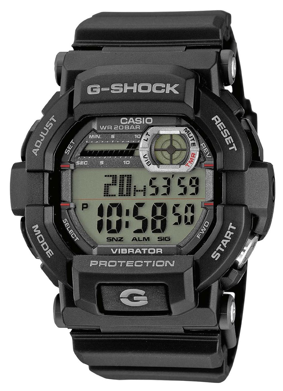 Casio Herreklokke GD-350-1ER G-Shock LCD/Resinplast Ø50.8 mm