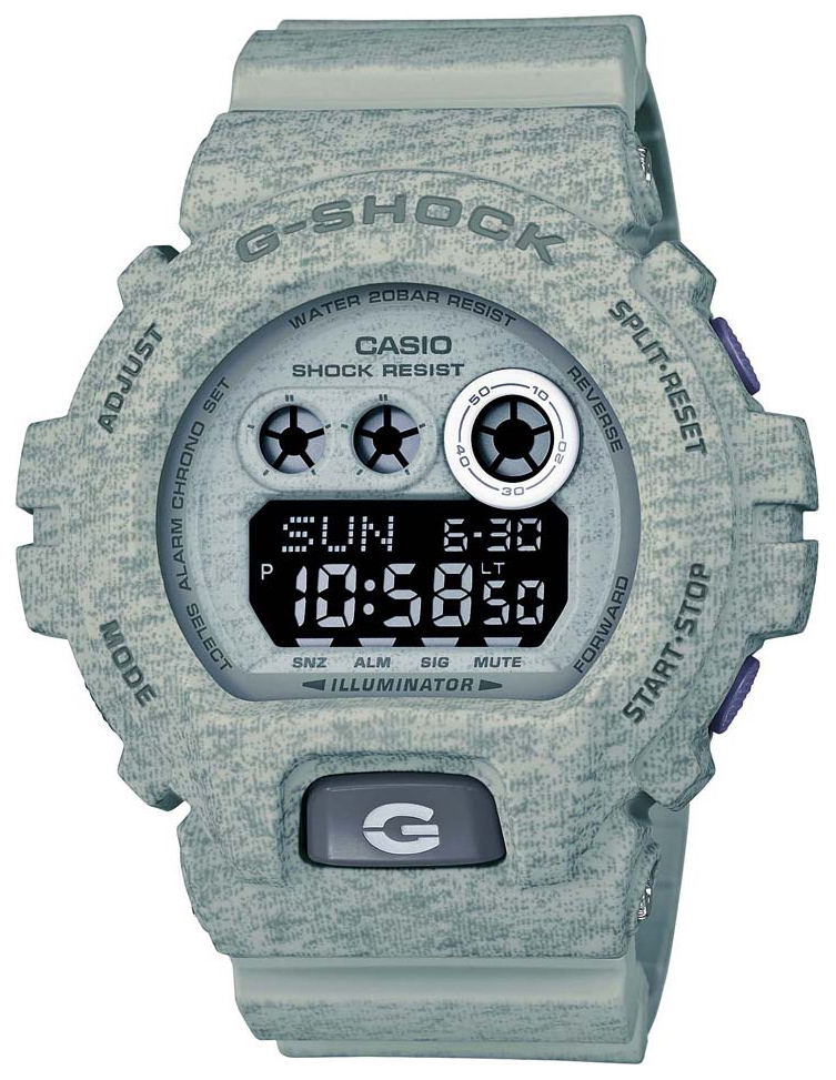 Casio G-Shock Herreklokke GD-X6900HT-8ER LCD/Resinplast Ø54 mm - Casio