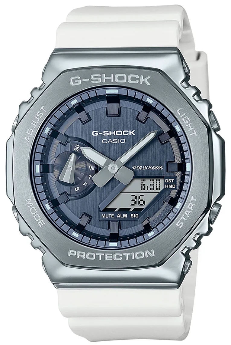 Casio Herreklokke GM-2100WS-7AER G-shock Blå/Resinplast Ø44.4 mm