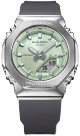 Casio GM-S2110-3AER G-Shock Grønn/Gummi Ø46 mm