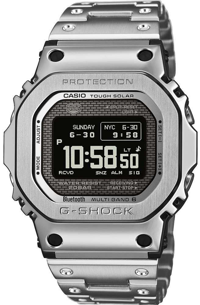 Casio Herreklokke GMW-BZ5000D-1ER G-Shock Stål 49.3x43.6 mm