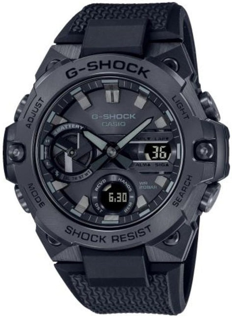 Casio Herreklokke GST-B400BB-1AER G-Shock Sort/Gummi Ø49.6 mm