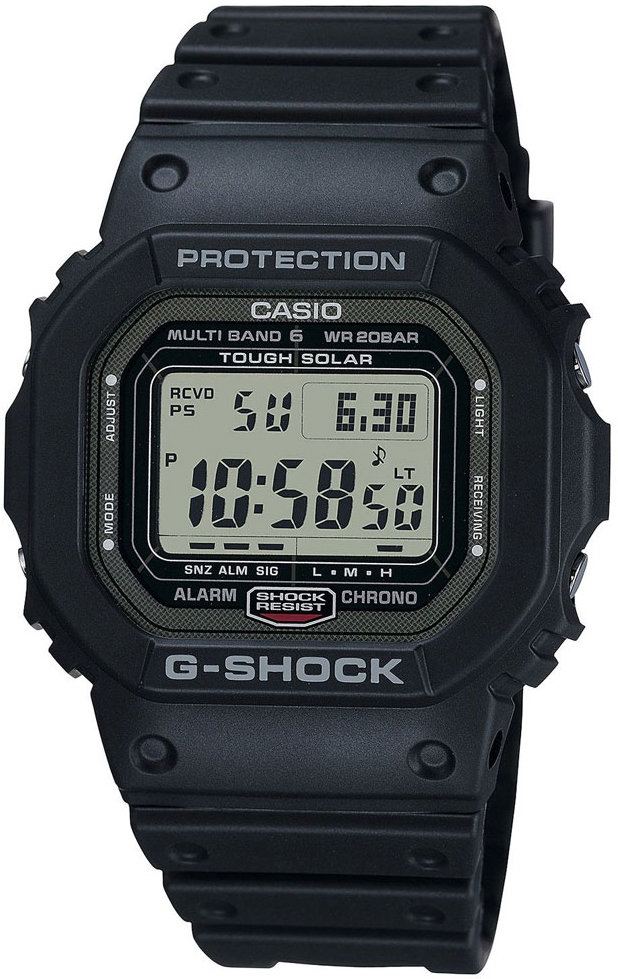 Casio Herreklokke GW-5000U-1ER G-Shock LCD/Resinplast
