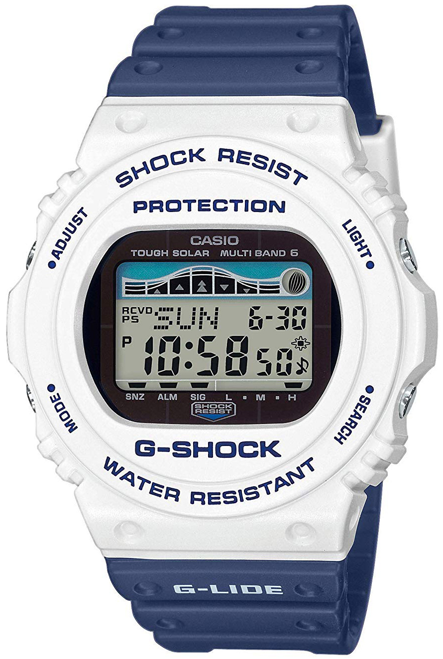 Casio G-Shock Herreklokke GWX-5700SS-7ER LCD/Resinplast Ø45.4 mm