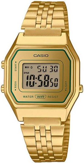 Casio LA680WEGV-9AEF Vintage LCD/Gulltonet stål