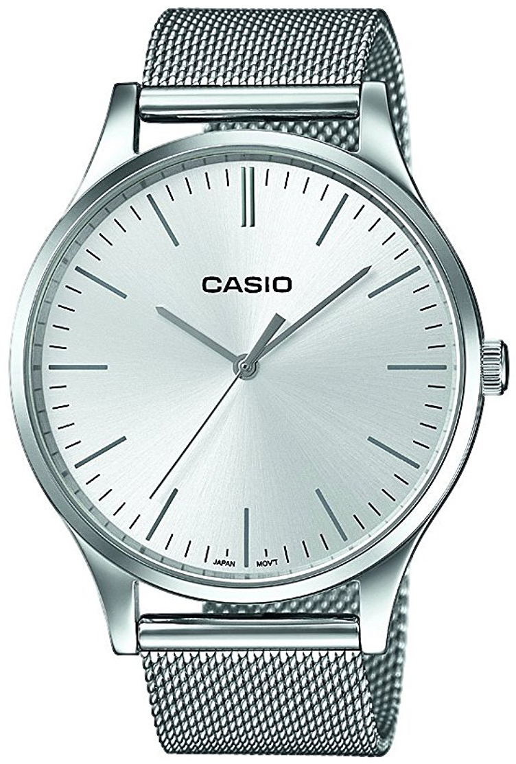 Casio Casio Collection LTP-E140D-7AEF Sølvfarget/Stål Ø38 mm - Casio