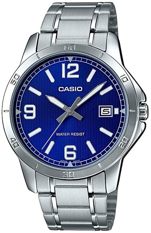Casio Herreklokke MTP-V004D-2BUDF Classic Blå/Stål Ø41.5 mm