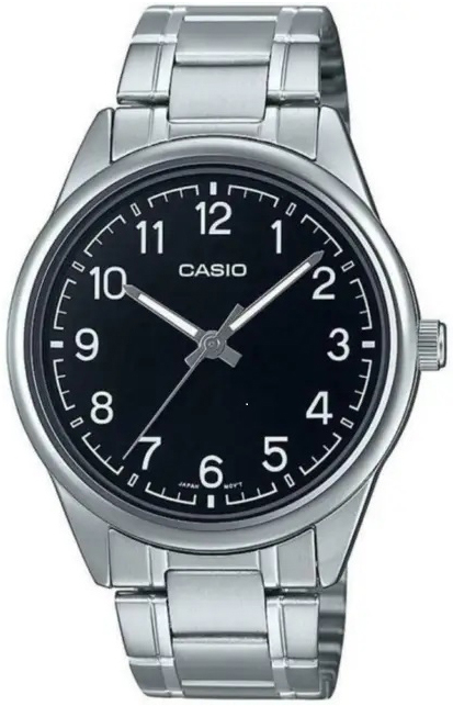 Casio Herreklokke MTP-V005D-1B4UDF Classic Sort/Stål Ø40 mm