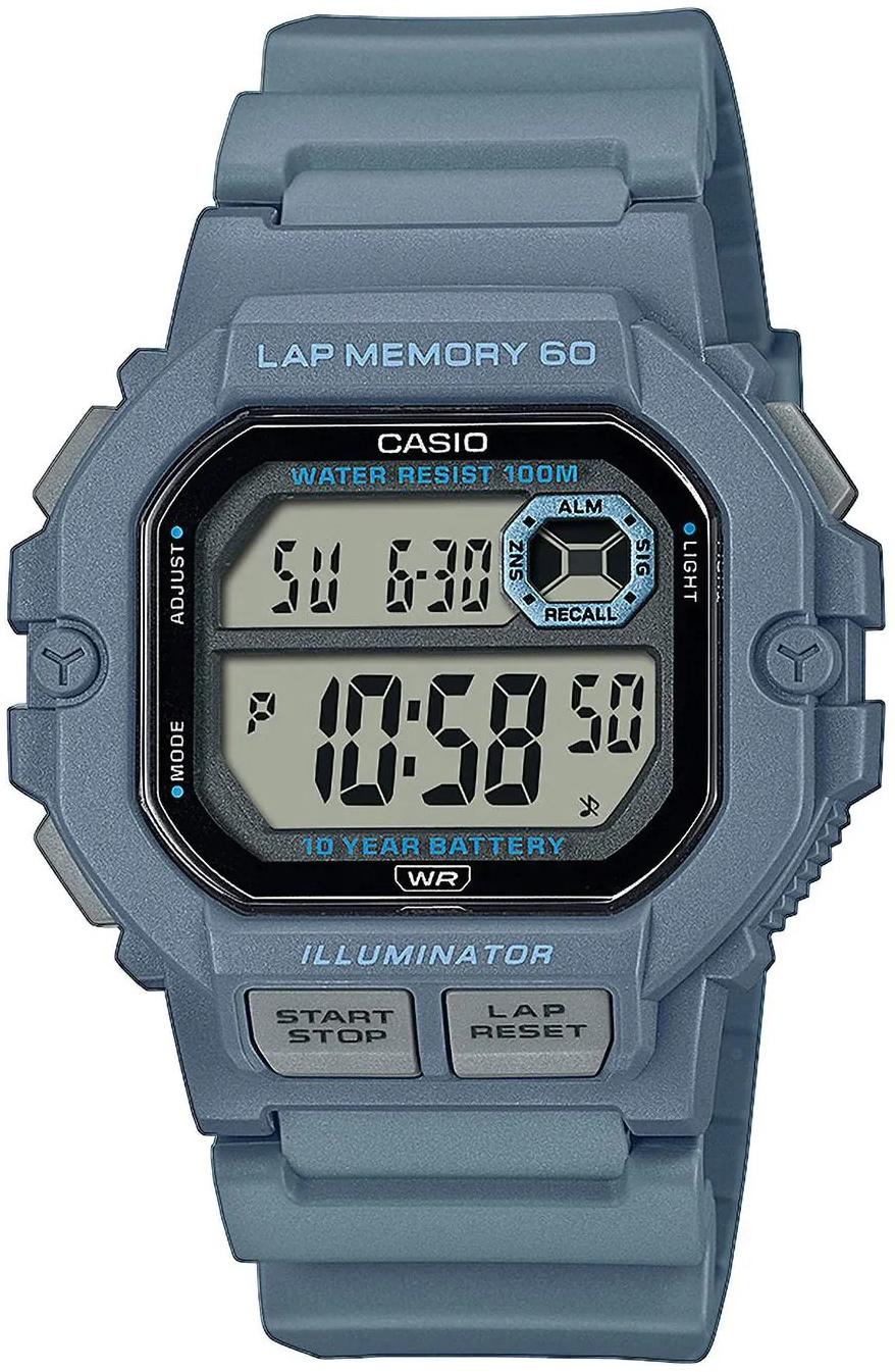 Casio Herreklokke WS-1400H-2AVEF Timeless Collection LCD/Gummi