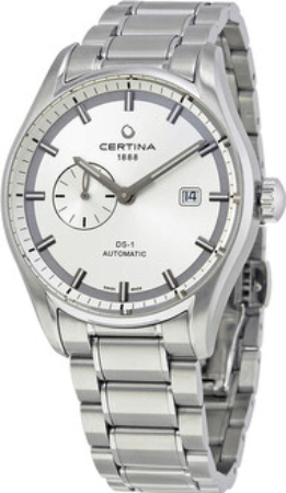 Certina Herreklokke C006.428.11.031.00 DS 1 Sølvfarget/Stål Ø41 mm
