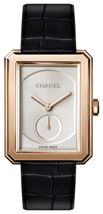 Chanel Premiere Dameklokke H4315 Sølvfarget/Lær - Chanel
