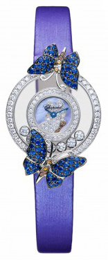 Chopard Happy Diamonds Icons Dameklokke 204423-1001 Lilla/Sateng