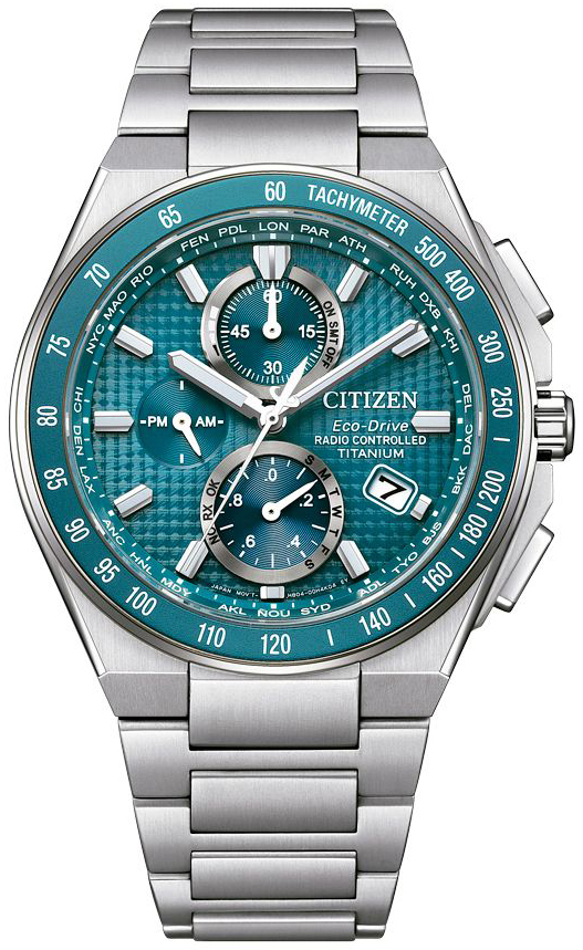 Citizen Herreklokke AT8397-56Z Radio Controlled Blå/Titan Ø41 mm