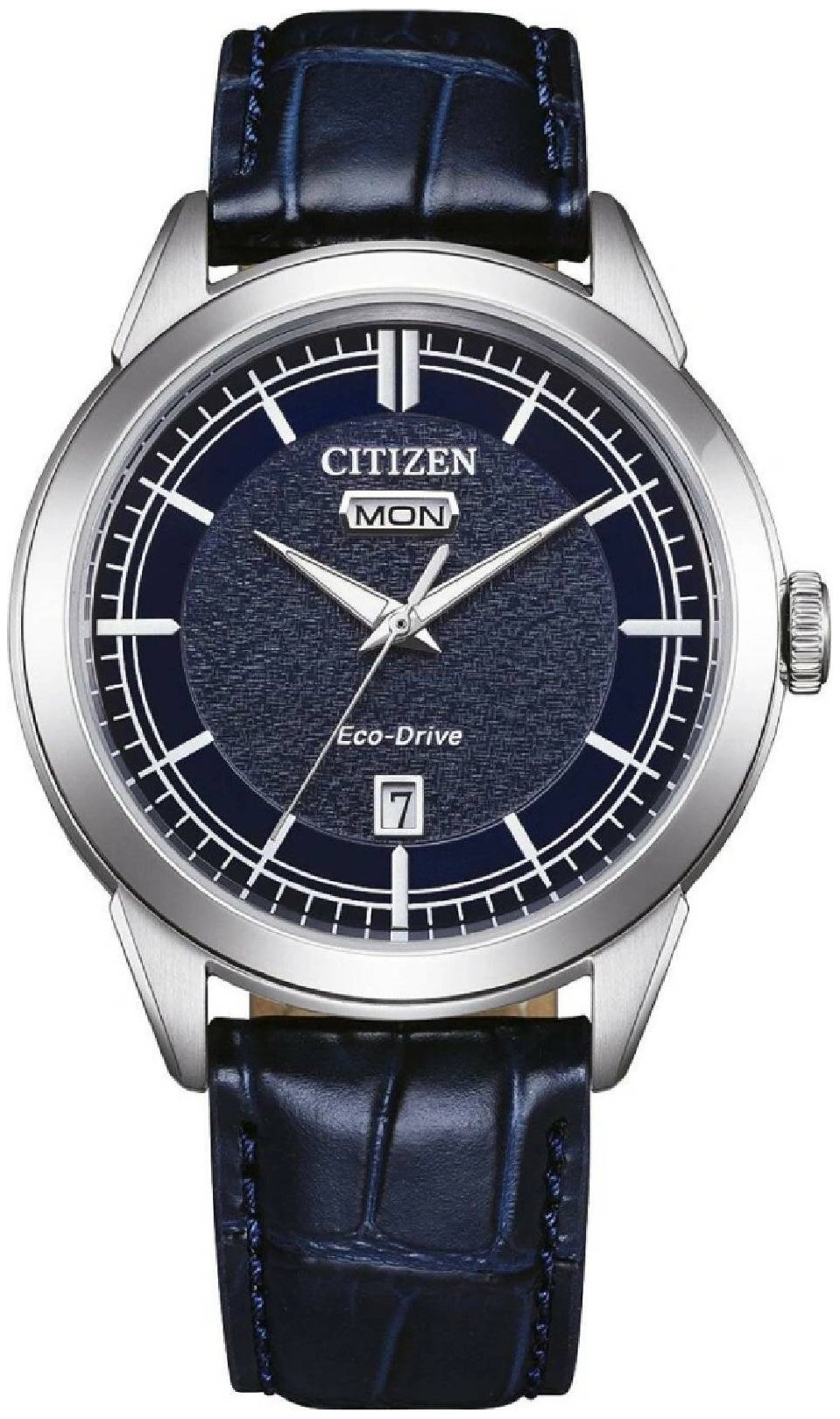 Citizen Herreklokke AW0151-00LC Classic Blå/Lær Ø41 mm