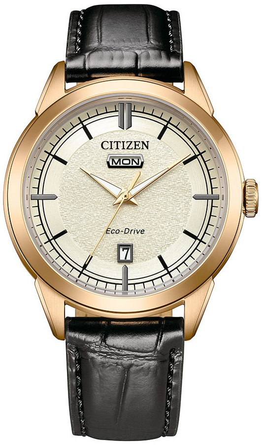Citizen Herreklokke AW0153-04A Elegance Beige/Lær Ø41 mm