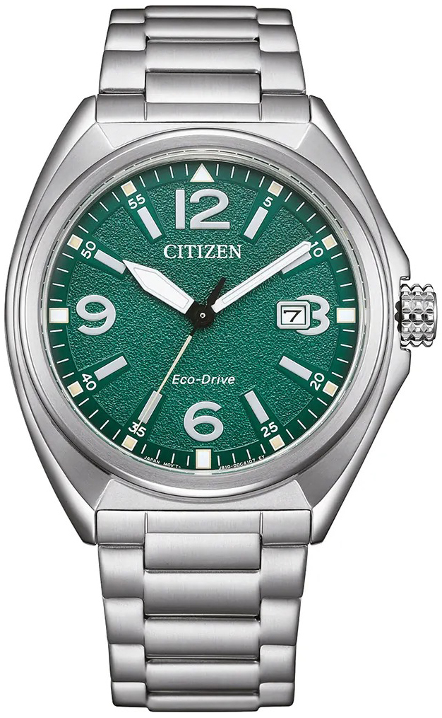 Citizen Herreklokke AW1571-76X Military Grønn/Stål Ø40 mm
