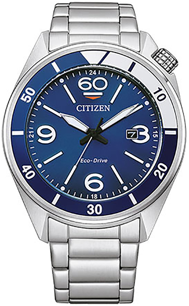 Citizen Herreklokke AW1711-87L Blå/Stål Ø44 mm