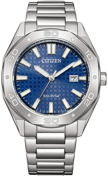 Citizen Herreklokke BM7630-80L Eco Drive Blå/Stål Ø42 mm