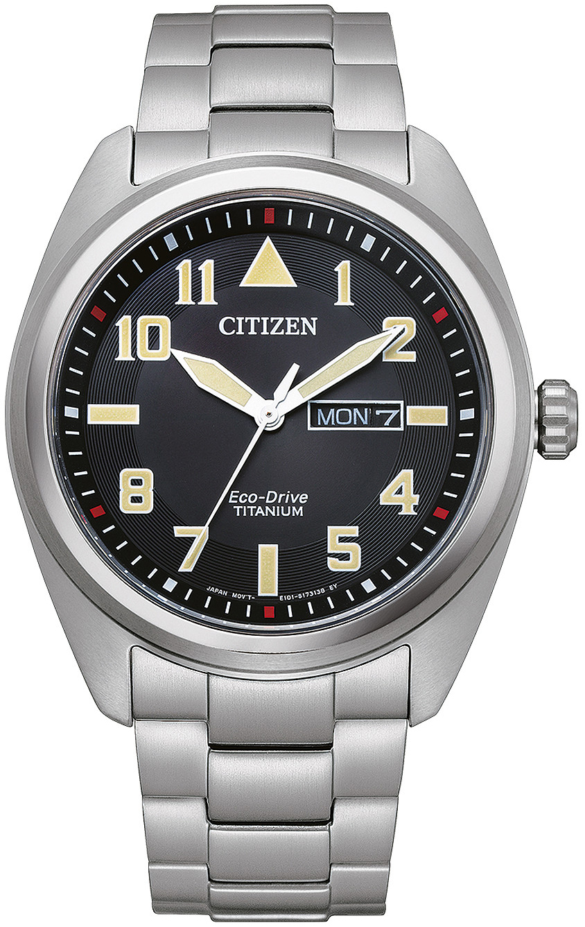 Citizen Herreklokke BM8560-88E Titanium Sort/Titan Ø42 mm
