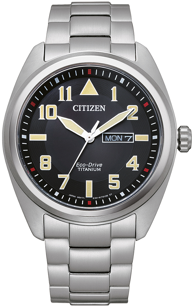Citizen Herreklokke BM8560-88EE Titanium Sort/Titan Ø42 mm