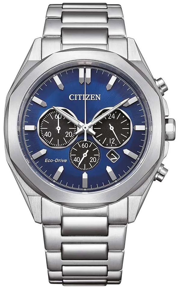 Citizen Herreklokke CA4590-81L Eco Drive Blå/Stål Ø41 mm