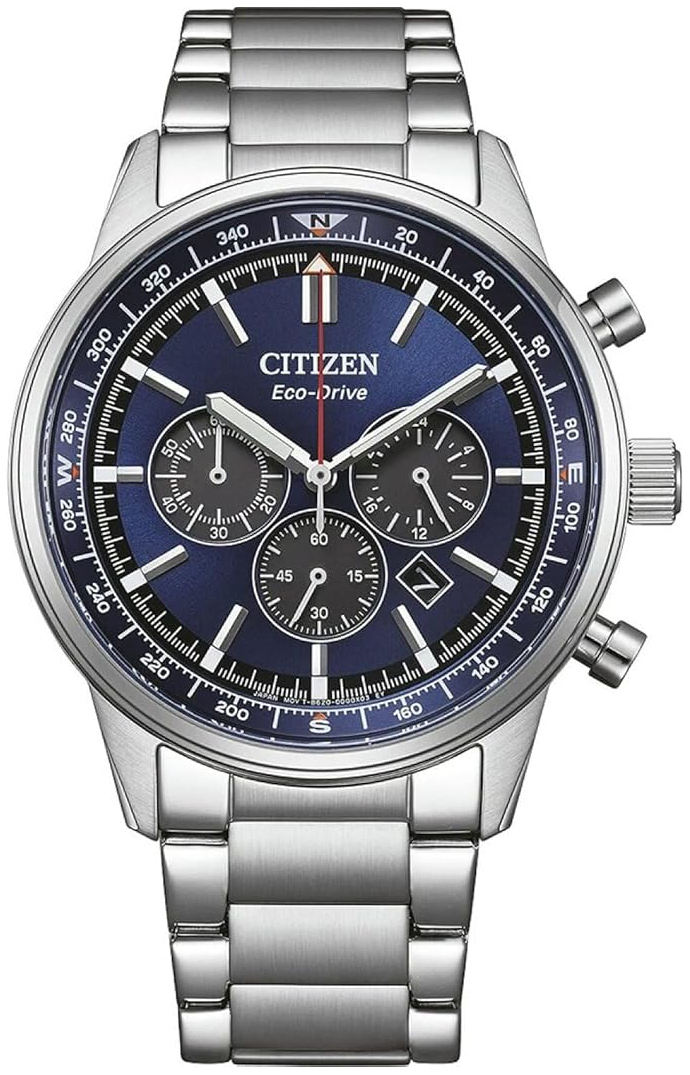 Citizen Herreklokke CA4720-52L Eco-Drive Blå/Stål Ø42 mm