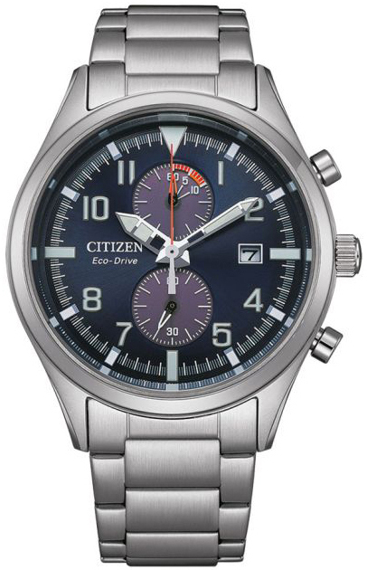 Citizen Herreklokke CA7028-81L Eco Drive Blå/Stål Ø43 mm
