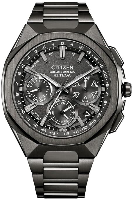 Citizen Herreklokke CC4105-69E Attesa Sort/Titan Ø44.6 mm