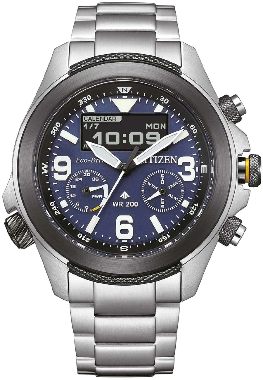Citizen Herreklokke JV1006-51L Promaster Blå/Stål Ø44 mm