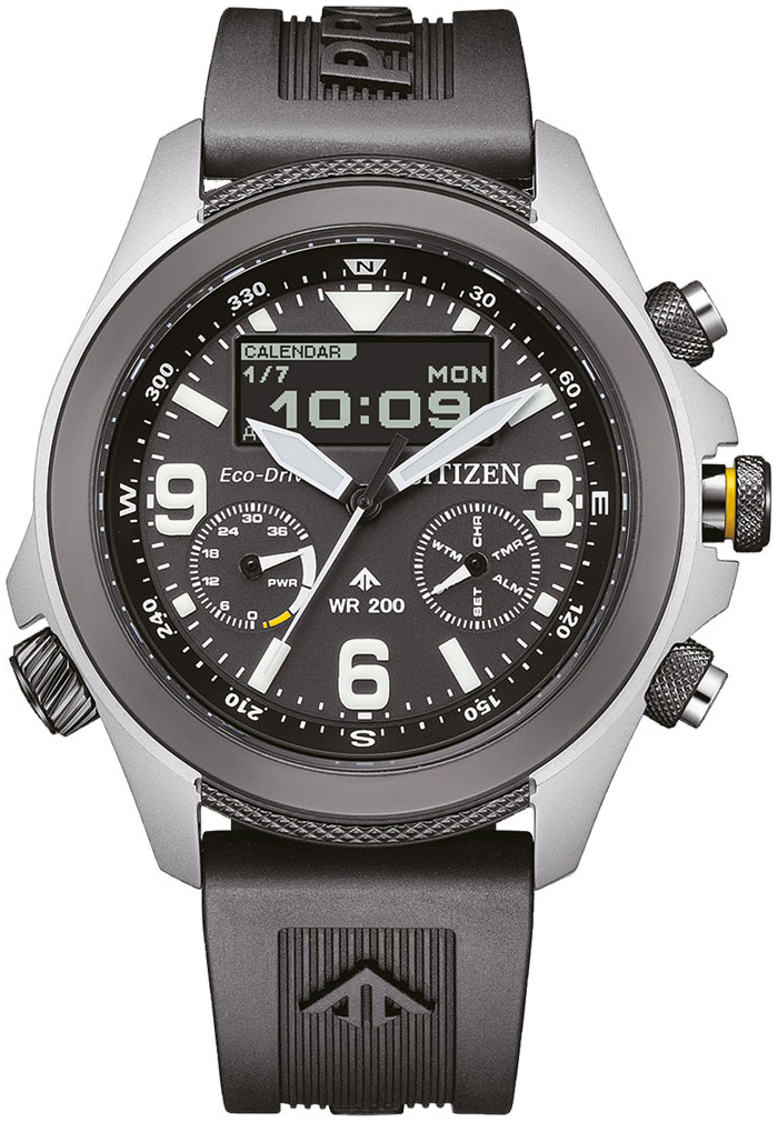 Citizen Herreklokke JV1007-07E Promaster Grå/Gummi Ø43.5 mm