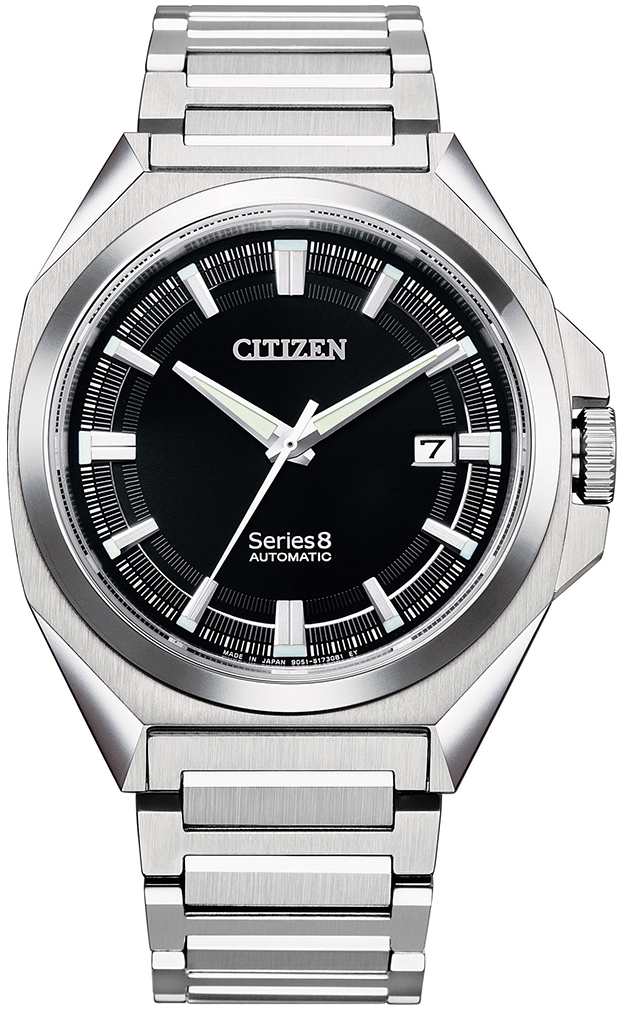Citizen Herreklokke NB6010-81E Series 8 Sort/Stål Ø40 mm