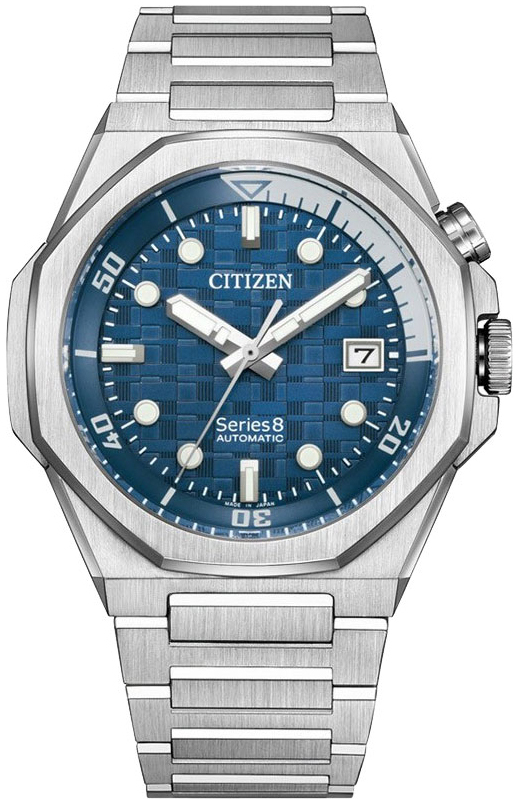 Citizen Herreklokke NB6060-58L Series 8 Blå/Stål Ø42.6 mm