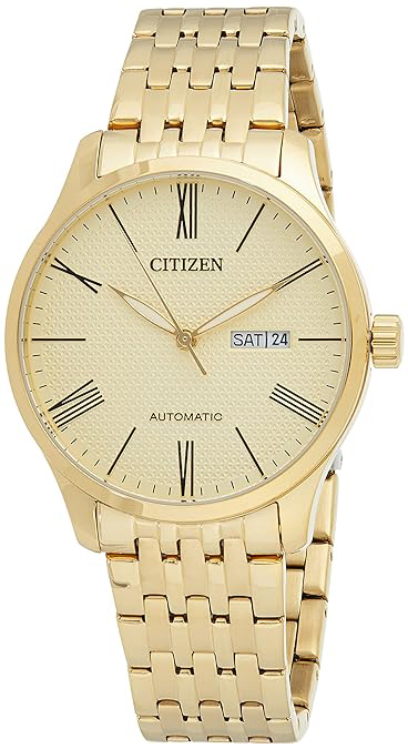 Citizen Herreklokke NH8352-53P Mechanical Gull/Gulltonet stål Ø40 mm