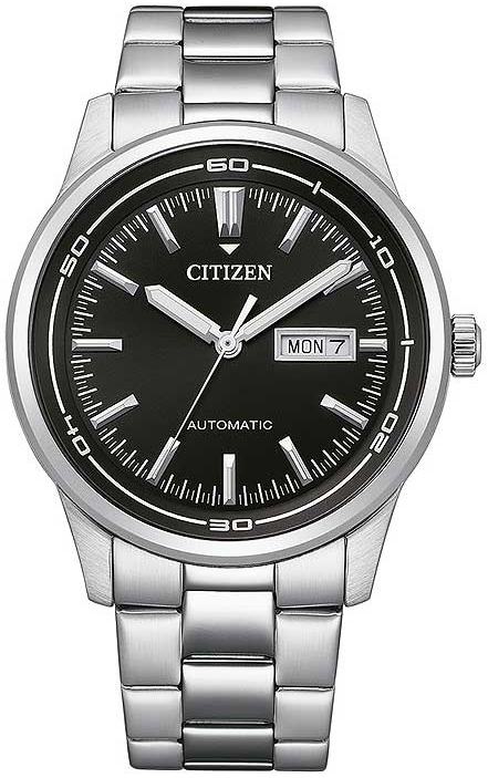 Citizen Herreklokke NH8400-87EE Sort/Stål Ø42 mm