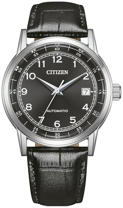 Citizen Herreklokke NJ0210-05E Dress Sort/Lær Ø40 mm