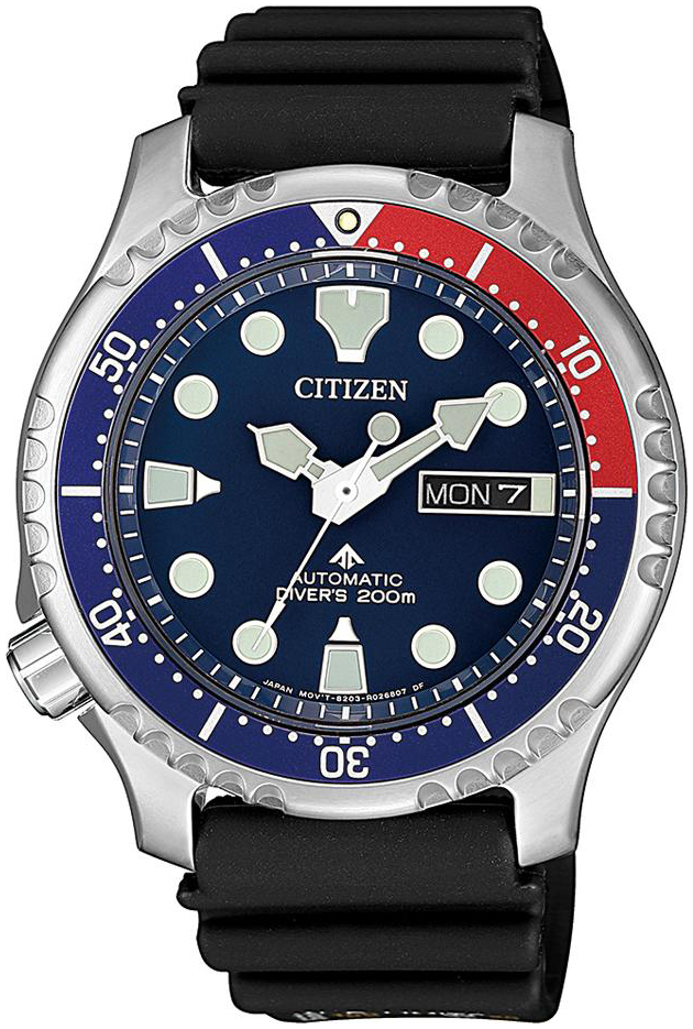 Citizen Herreklokke NY0086-16LC Promaster Blå/Gummi Ø41.5 mm