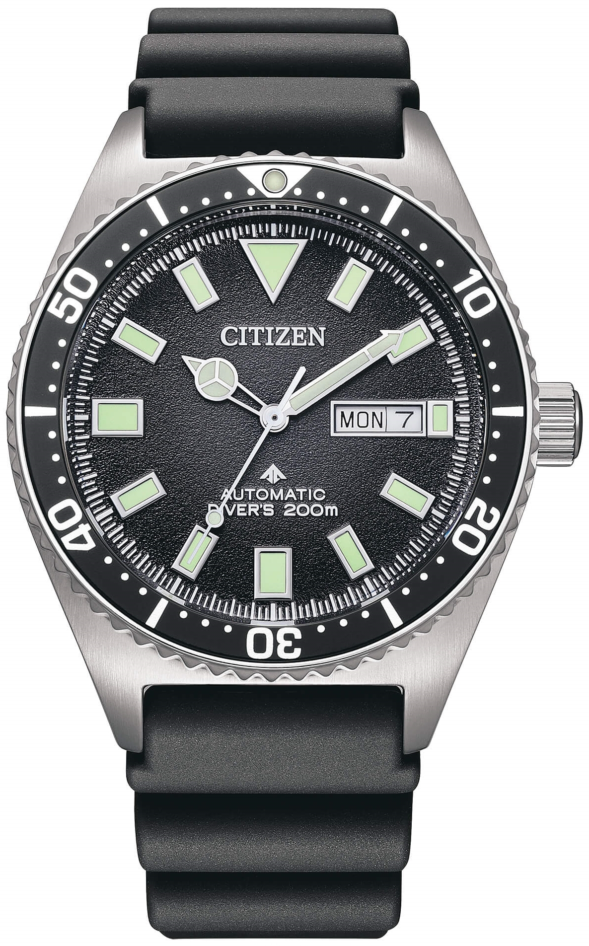 Citizen Herreklokke NY0120-01E Promaster Sort/Gummi Ø41 mm