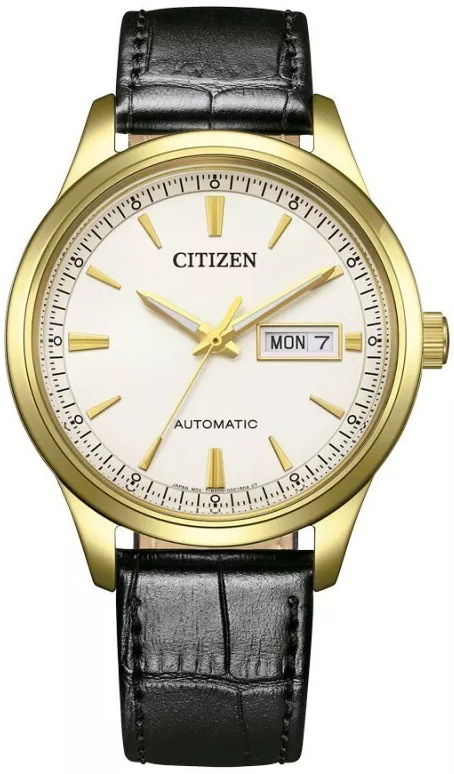 Citizen Herreklokke NY4059-09A Elegant Beige/Lær Ø40 mm