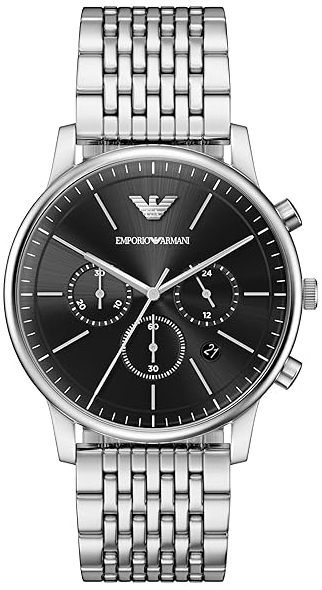 Emporio Armani Herreklokke AR11772 Sort/Stål Ø42 mm