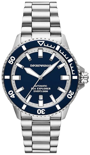 Emporio Armani Herreklokke AR60087 Explorer Blå/Stål Ø42 mm