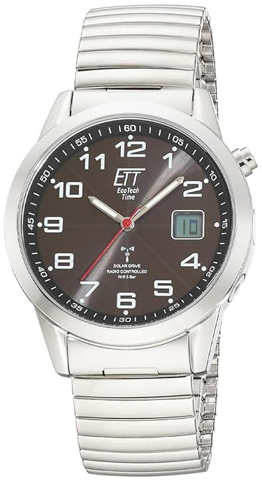 ETT Eco Tech Time Herreklokke EGS-11712-22Z Brun/Stål Ø41 mm