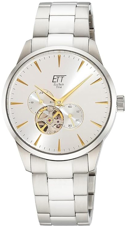 ETT Eco Tech Time Herreklokke EGS-40401-41M Motion Drive Hvit/Stål